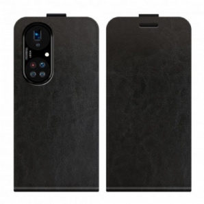 Flip Case Für Huawei P50 Pro Flip Case Vertikaler Überschlag In Lederoptik