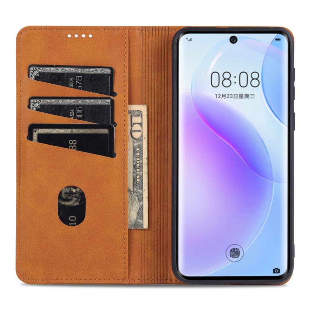 Schutzhülle Für Huawei P50 Pro Flip Case Azns-lederstil