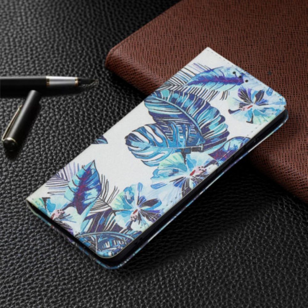 Schutzhülle Für Huawei P50 Pro Flip Case Blätter