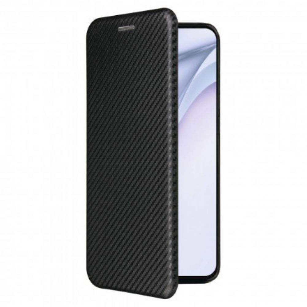 Schutzhülle Für Huawei P50 Pro Flip Case Kohlefaser