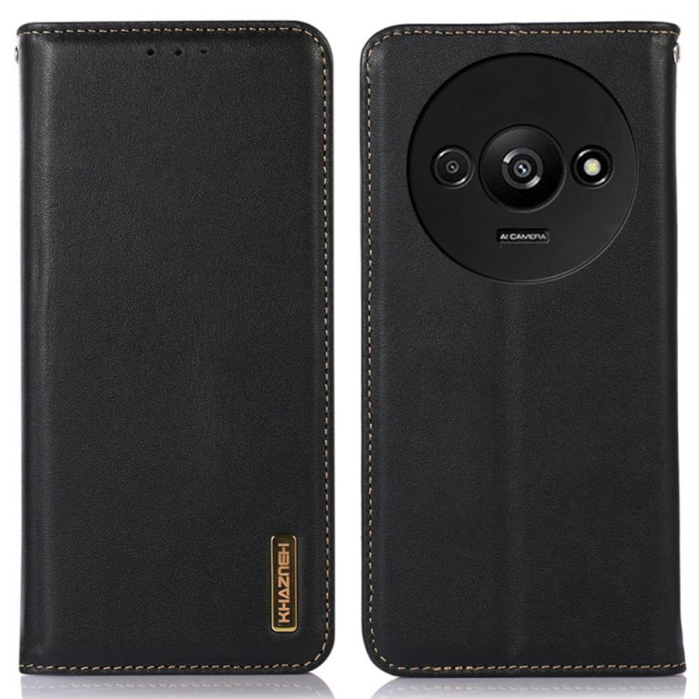 Flip Case Poco C61 Khazneh Nappaleder