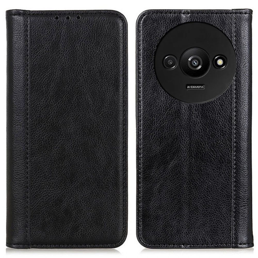 Flip Case Poco C61 Spaltleder