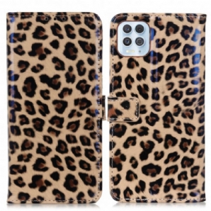 Flip Case Für Moto G100 Leopard