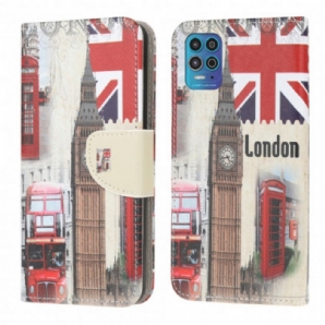 Flip Case Für Moto G100 Londoner Leben