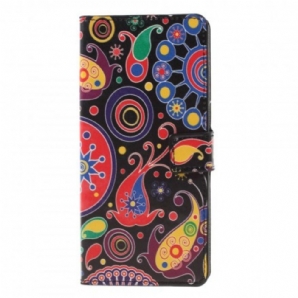 Flip Case Für Samsung Galaxy A9 Galaxiezeichnungen