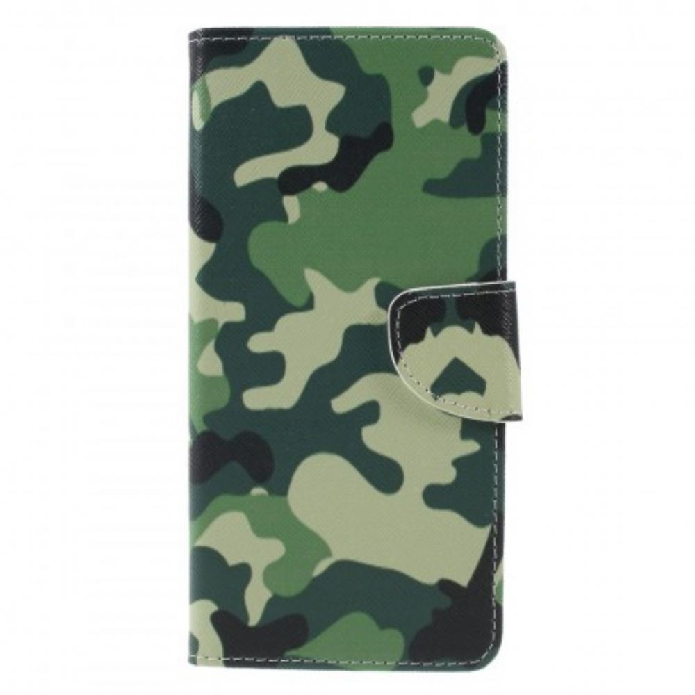 Flip Case Für Samsung Galaxy A9 Militärtarnung