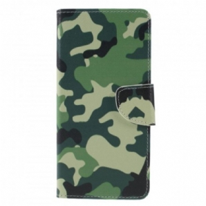 Flip Case Für Samsung Galaxy A9 Militärtarnung