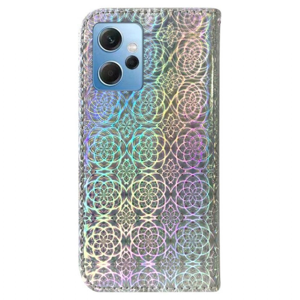 Flip Case Für Xiaomi Redmi Note 12 4G Disco-stil