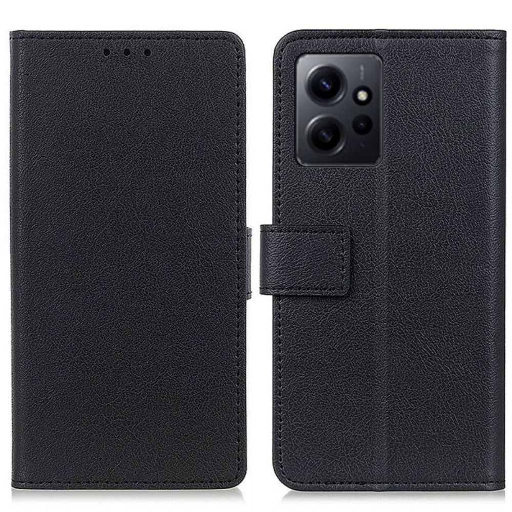 Flip Case Für Xiaomi Redmi Note 12 4G Klassisch