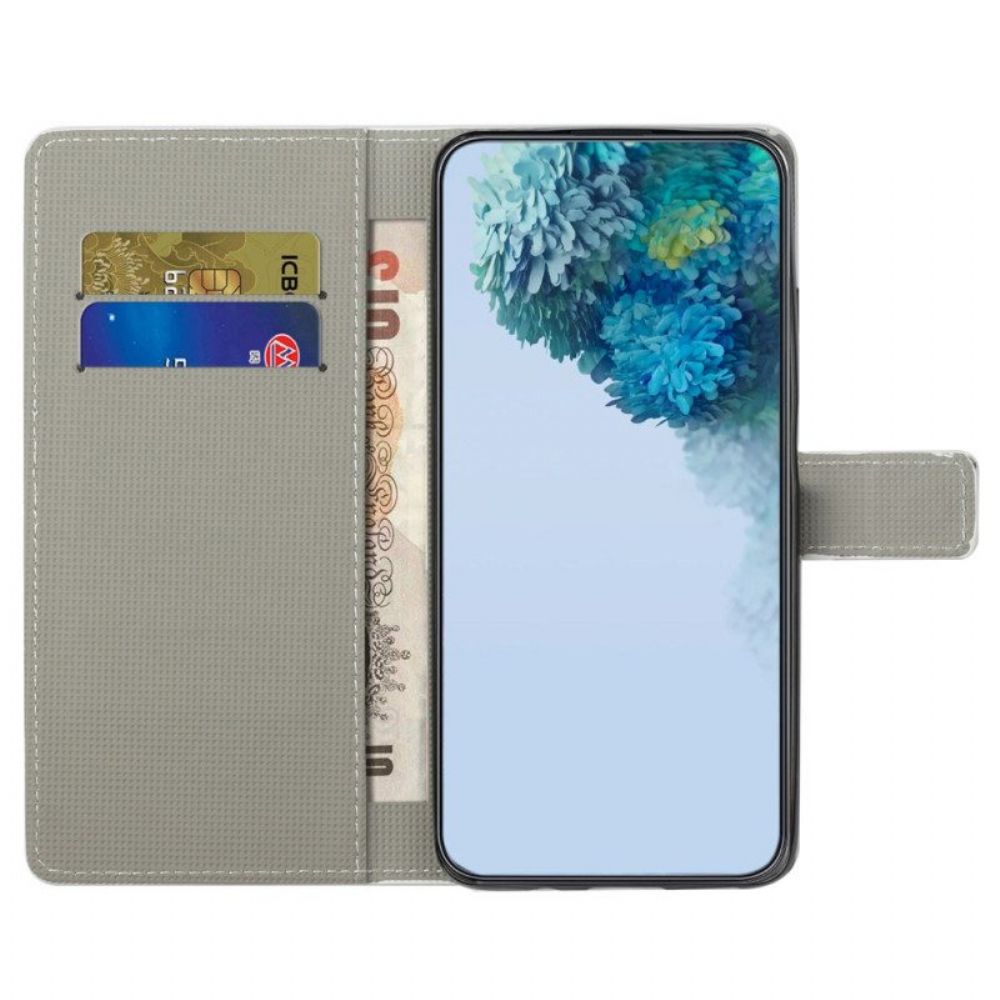 Flip Case Für Xiaomi Redmi Note 12 4G Paisley