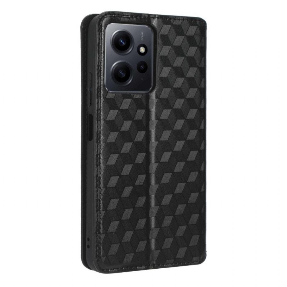 Schutzhülle Für Xiaomi Redmi Note 12 4G Flip Case 3d-muster