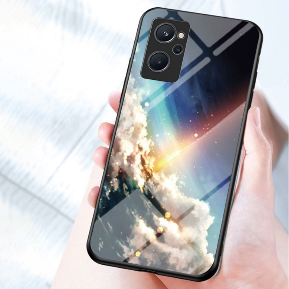 Handyhülle Für Realme 9i Sky Tempered Glass