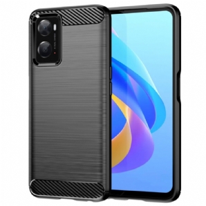 Hülle Für Realme 9i Gebürstete Kohlefaser