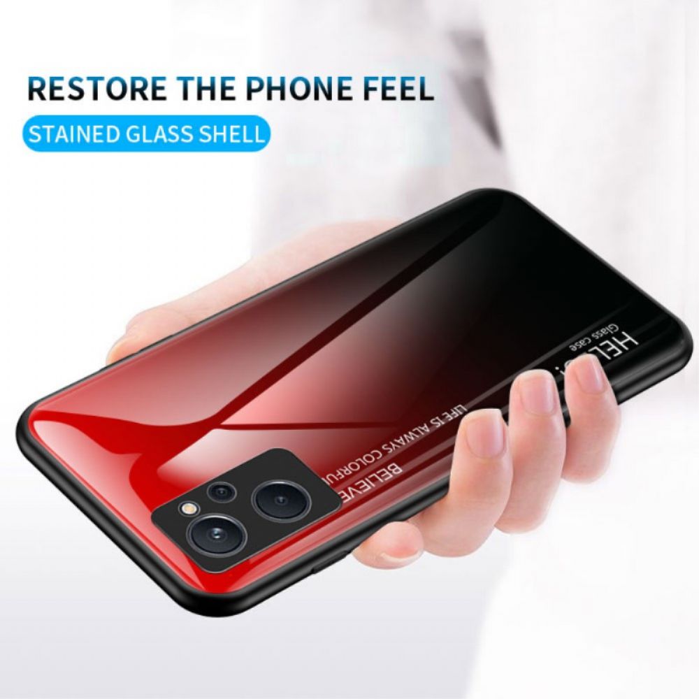 Hülle Für Realme 9i Hallo Tempered Glass