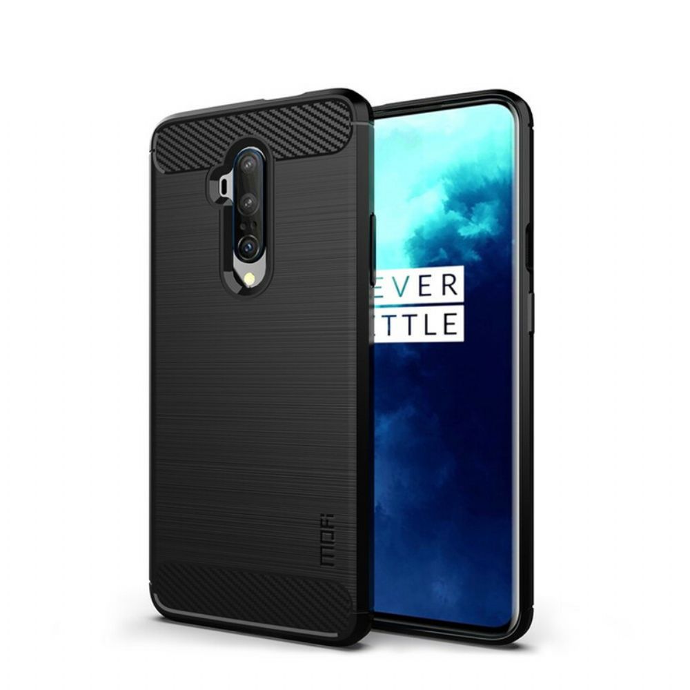 Hülle Für OnePlus 7T Pro Mofi Gebürstete Kohlefaser