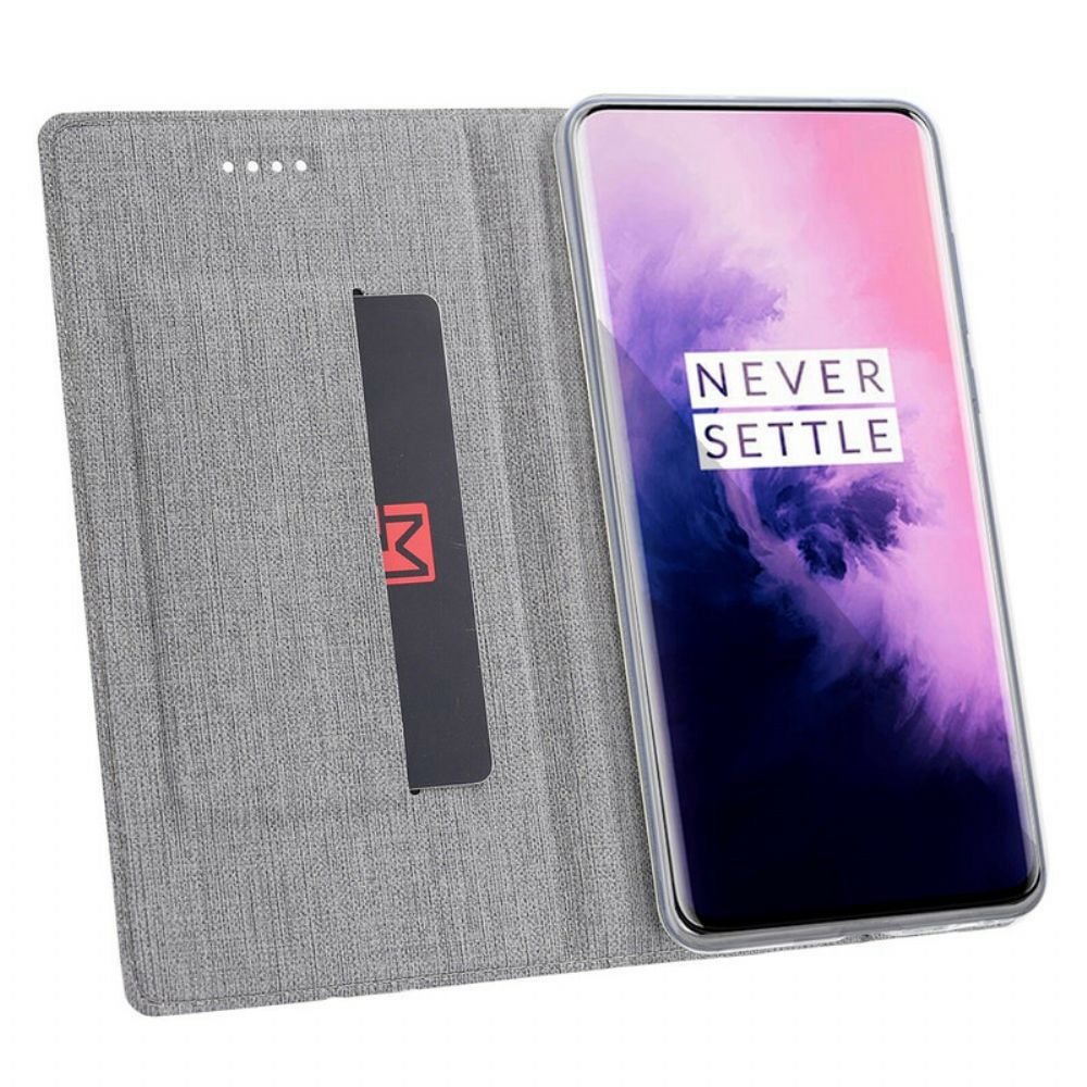 Schutzhülle Für OnePlus 7T Pro Flip Case Strukturiert