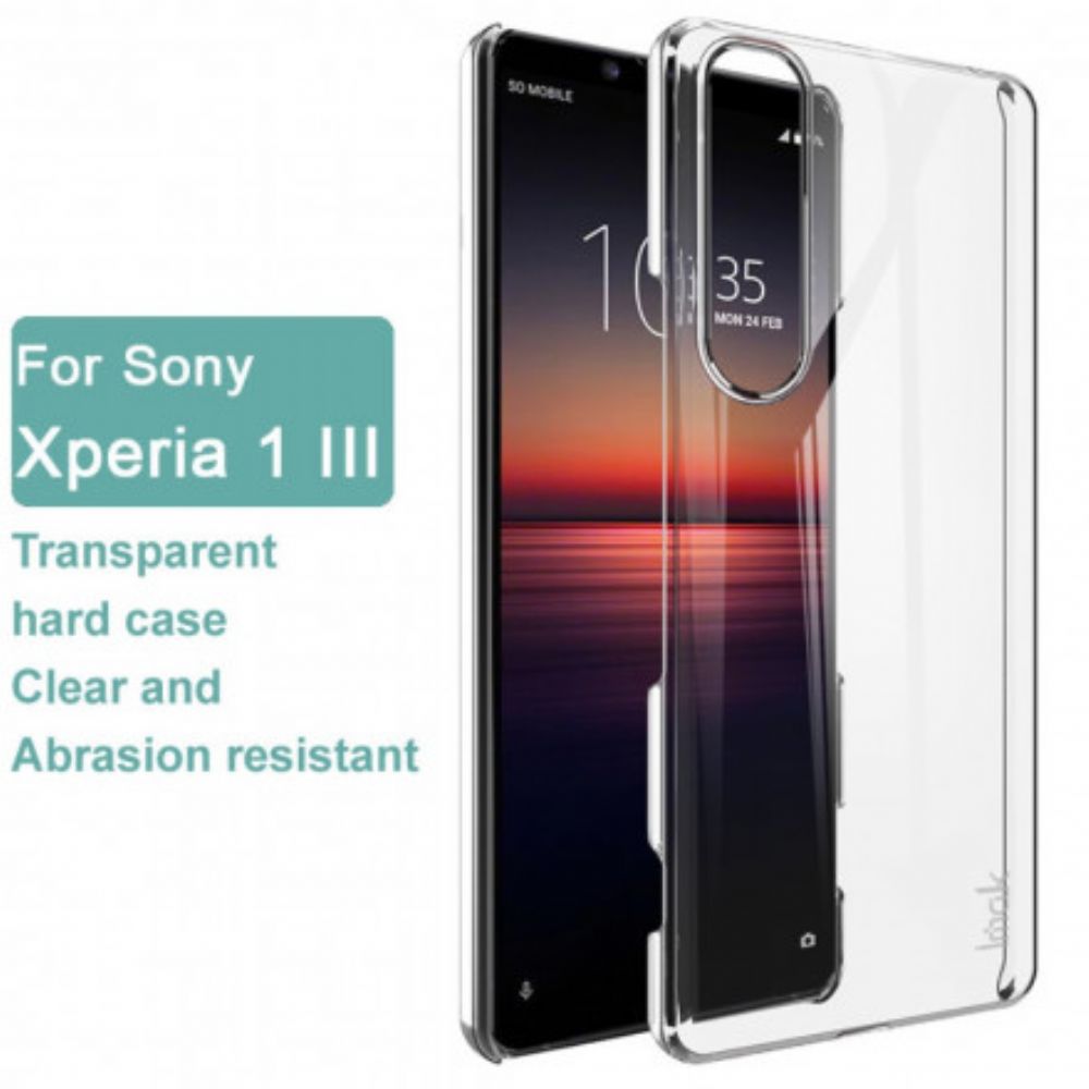 Handyhülle Für Sony Xperia 1 III Imak Klarer Kristall