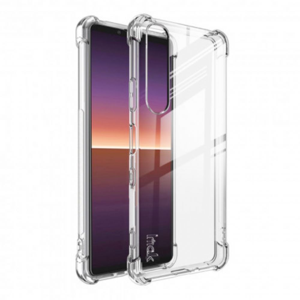 Hülle Für Sony Xperia 1 III Transparent Mit Imak Screen Film