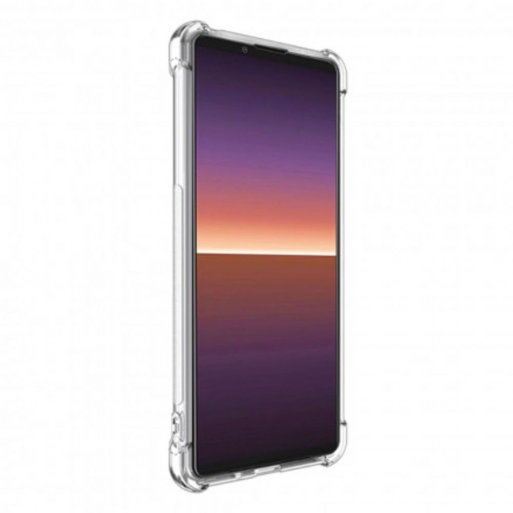 Hülle Für Sony Xperia 1 III Transparent Mit Imak Screen Film