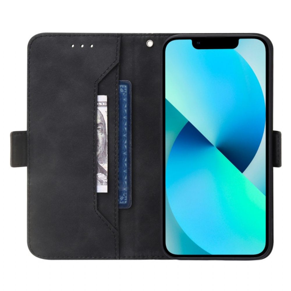 Flip Case Für Poco X4 Pro 5G Diskretes Rfid-muster