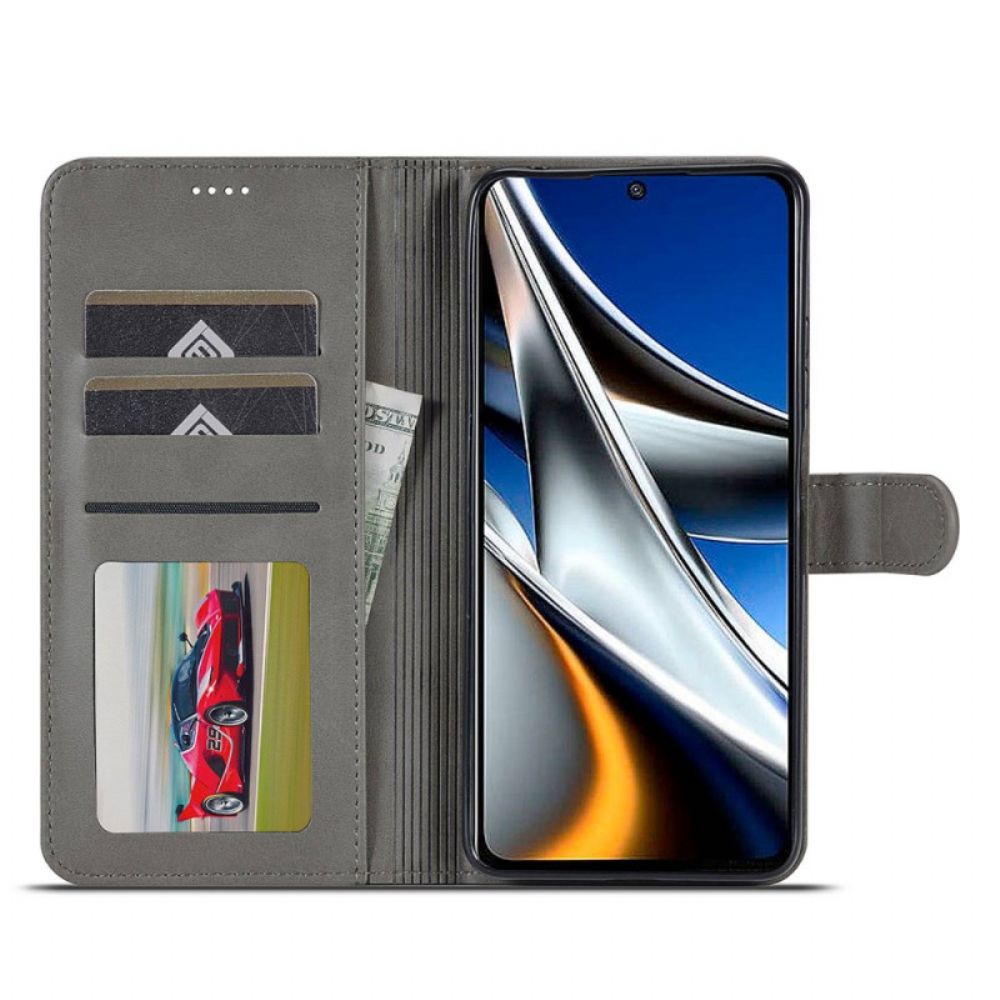 Flip Case Für Poco X4 Pro 5G Lc.imeeke