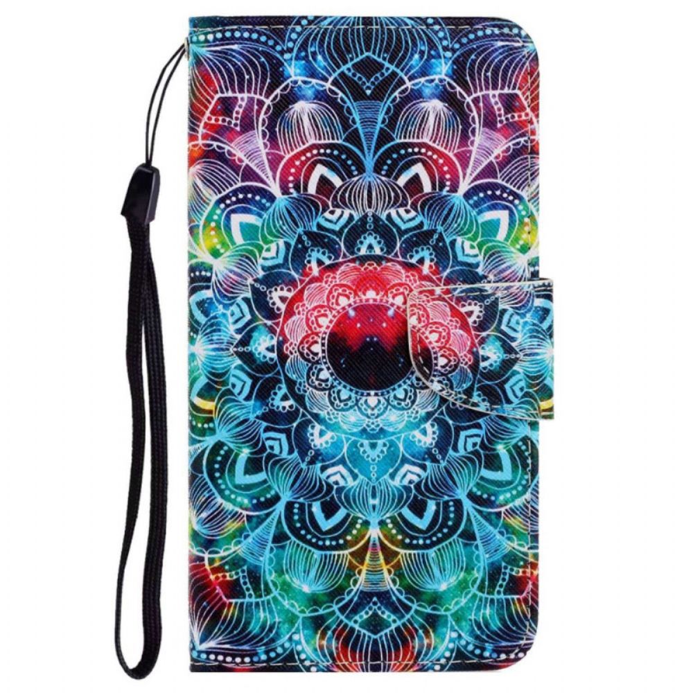 Flip Case Für Poco X4 Pro 5G Mit Kordel Tanga-mandala