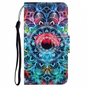 Flip Case Für Poco X4 Pro 5G Mit Kordel Tanga-mandala