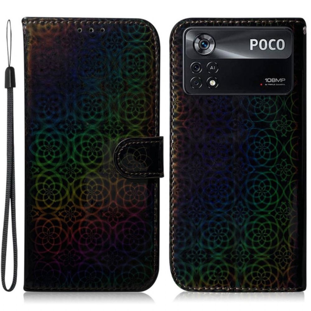 Flip Case Für Poco X4 Pro 5G Stilvoll