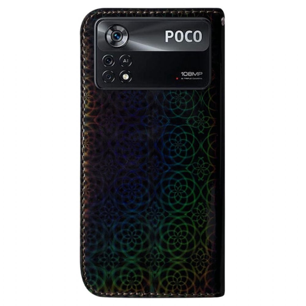 Flip Case Für Poco X4 Pro 5G Stilvoll