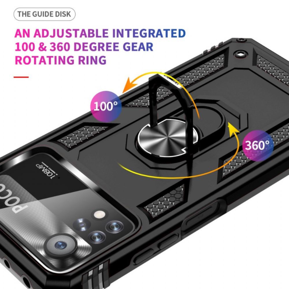 Hülle Für Poco X4 Pro 5G Premium-ring-support