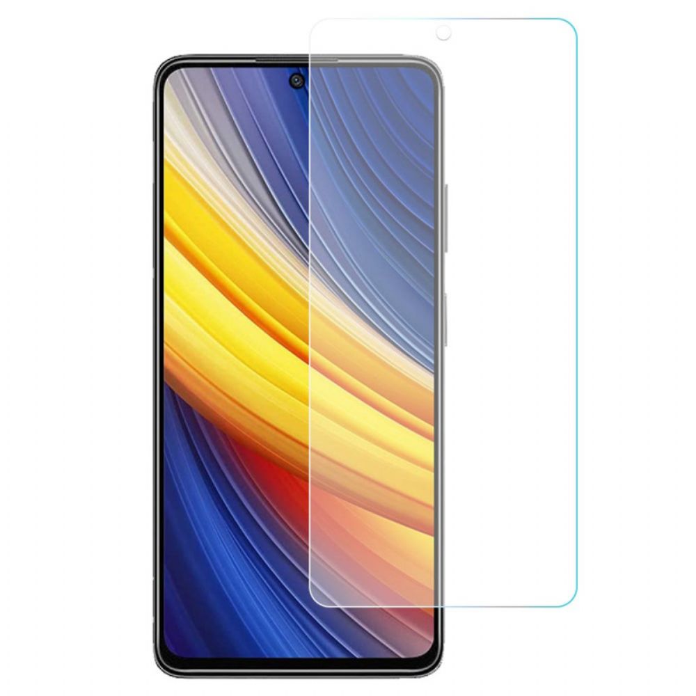 Poco X4 Pro 5G Displayschutzfolie Aus Gehärtetem Glas