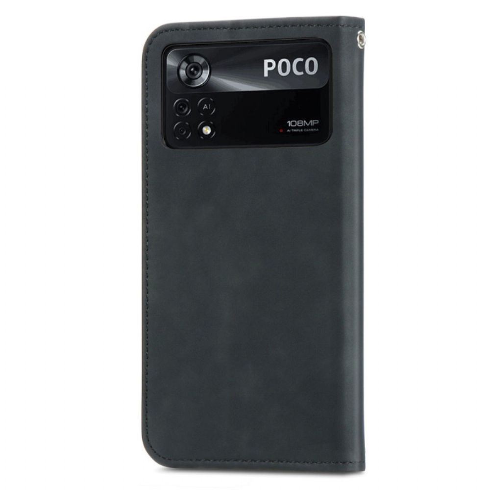 Schutzhülle Für Poco X4 Pro 5G Flip Case Eleganz