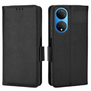 Lederhüllen Für Honor X7 Flip Case Doppelte Neue Farbklappe