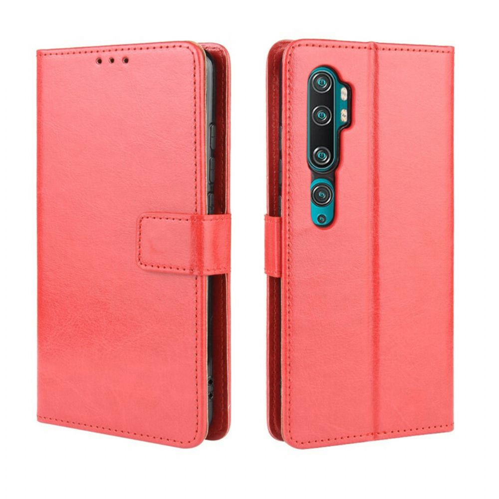 Flip Case Für Xiaomi Mi Note 10 / 10 Pro Auffälliges Kunstleder