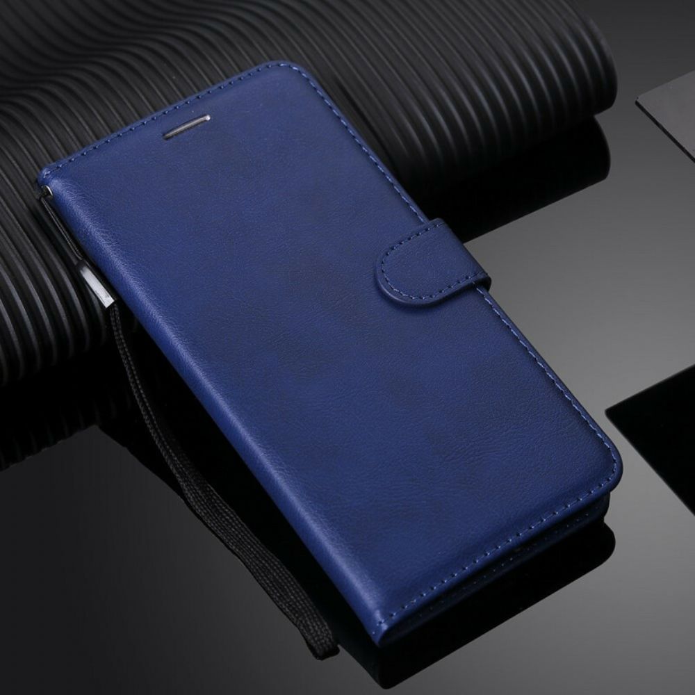 Flip Case Für Xiaomi Mi Note 10 / 10 Pro Mit Kordel Lederriemen-stil