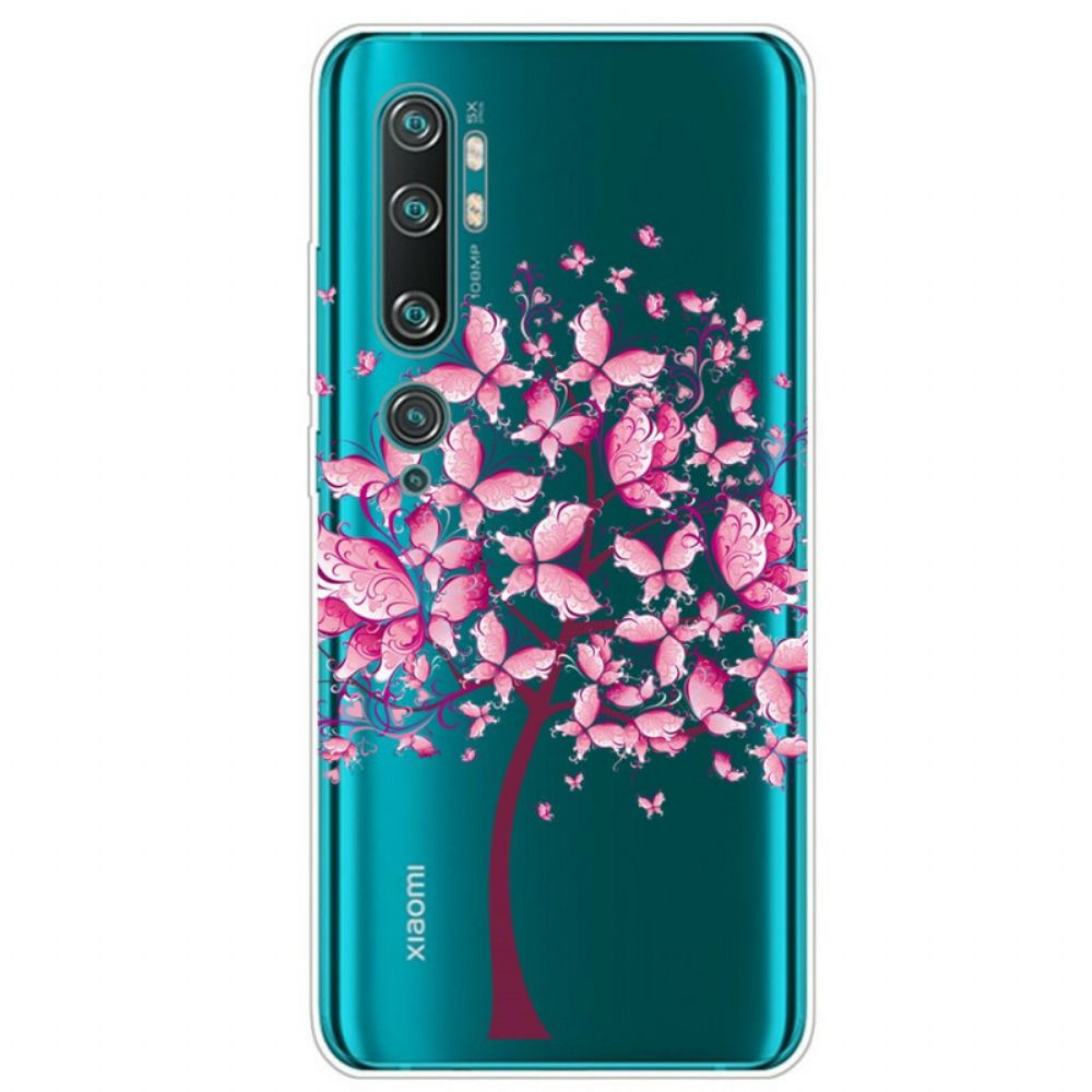 Handyhülle Für Xiaomi Mi Note 10 / 10 Pro Rosa Baumkrone