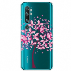 Handyhülle Für Xiaomi Mi Note 10 / 10 Pro Rosa Baumkrone