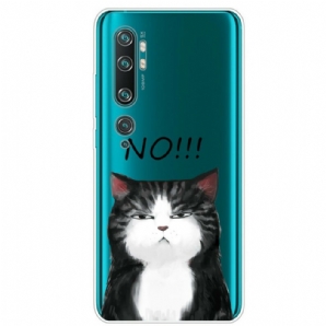 Hülle Für Xiaomi Mi Note 10 / 10 Pro Die Katze Die Nein Sagt