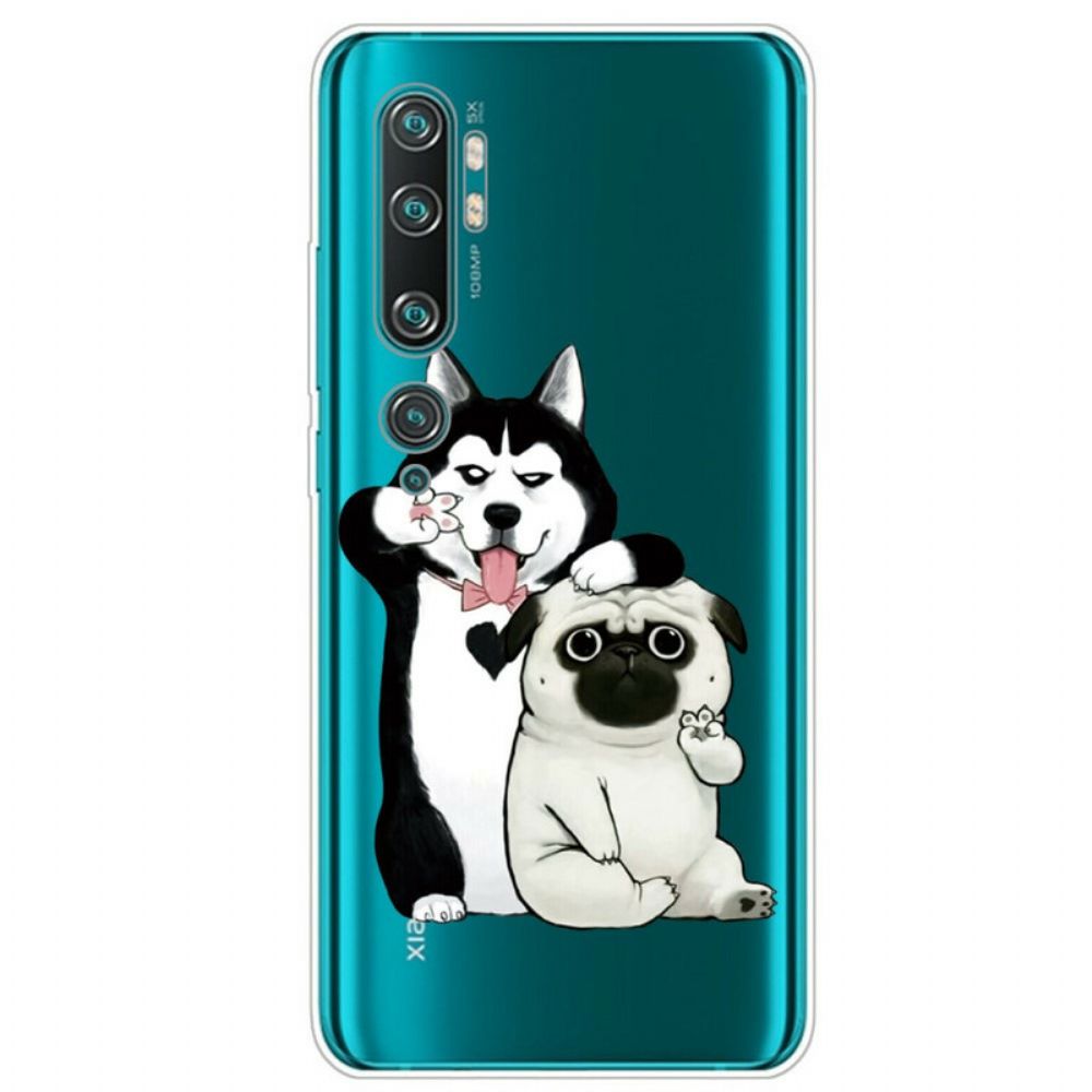 Hülle Für Xiaomi Mi Note 10 / 10 Pro Lustige Hunde