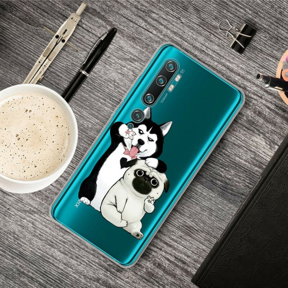 Hülle Für Xiaomi Mi Note 10 / 10 Pro Lustige Hunde