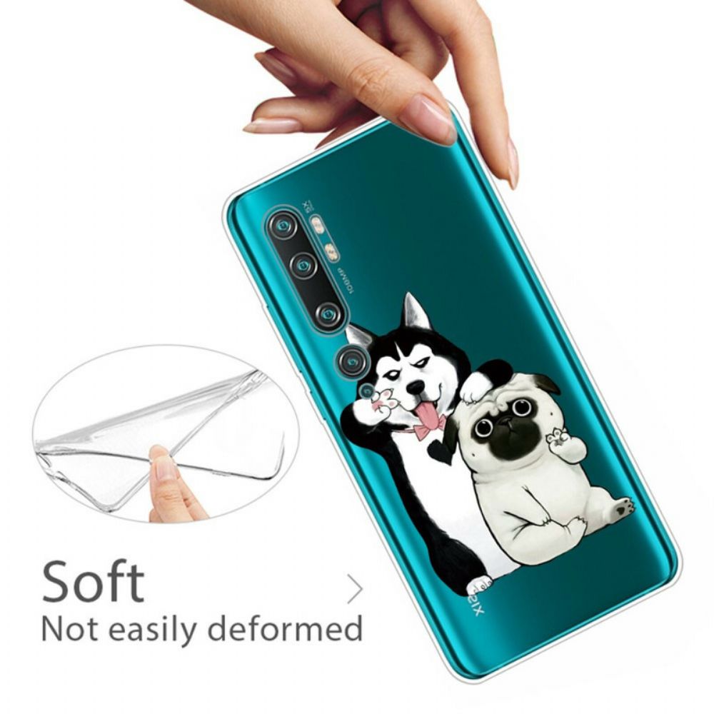 Hülle Für Xiaomi Mi Note 10 / 10 Pro Lustige Hunde