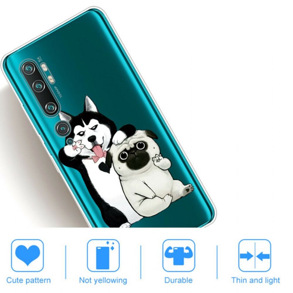 Hülle Für Xiaomi Mi Note 10 / 10 Pro Lustige Hunde