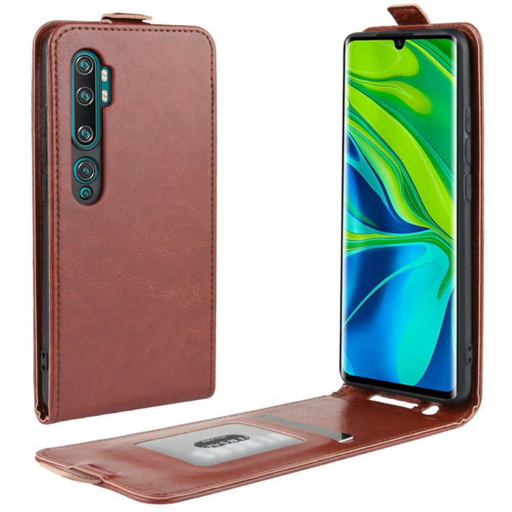 Lederhüllen Für Xiaomi Mi Note 10 / 10 Pro Flip Case Retro-faltung