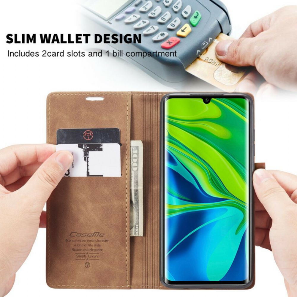 Schutzhülle Für Xiaomi Mi Note 10 / 10 Pro Flip Case Caseme Kunstleder