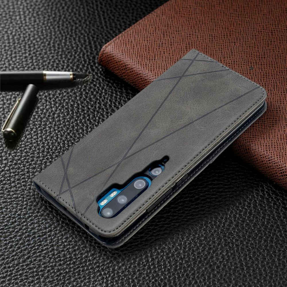 Schutzhülle Für Xiaomi Mi Note 10 / 10 Pro Flip Case Künstlerstil