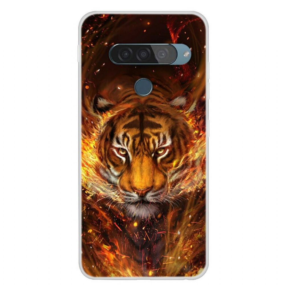 Hülle Für LG G8S ThinQ Feuertiger