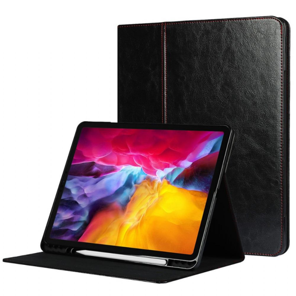 Case Für iPad Pro 12.9" (2024) (2024) (2018) Echtes Leder