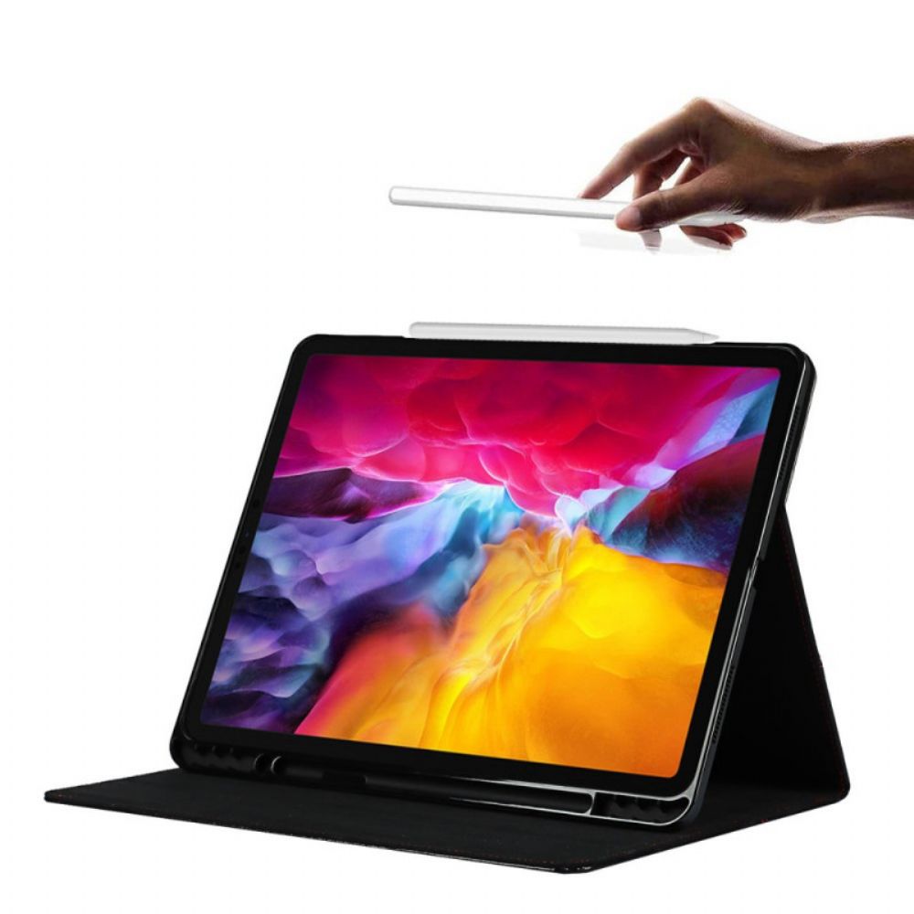 Case Für iPad Pro 12.9" (2024) (2024) (2018) Echtes Leder