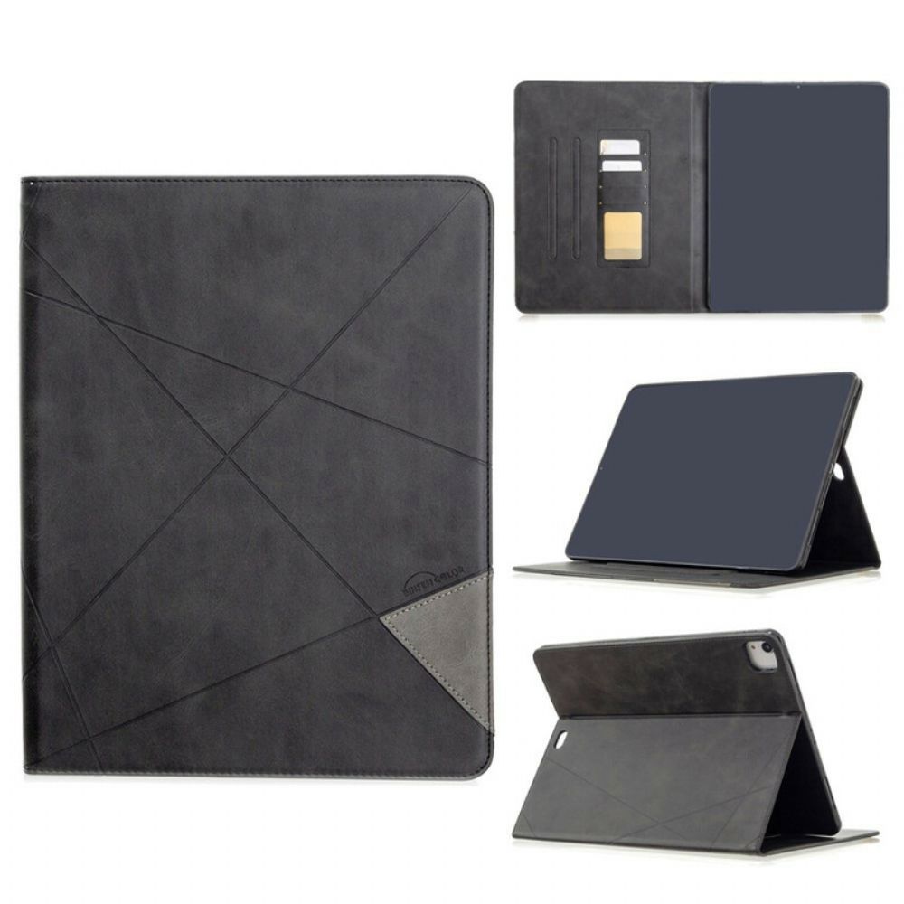 Case Für iPad Pro 12.9" (2024) (2024) (2018) Geometrische Formen