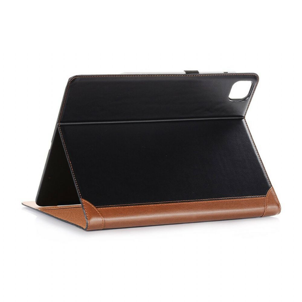 Case Für iPad Pro 12.9" (2024) (2024) (2018) Mattes Leder